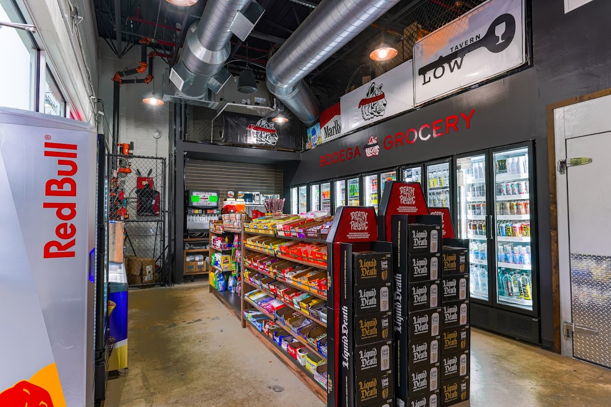 Interior, grocery